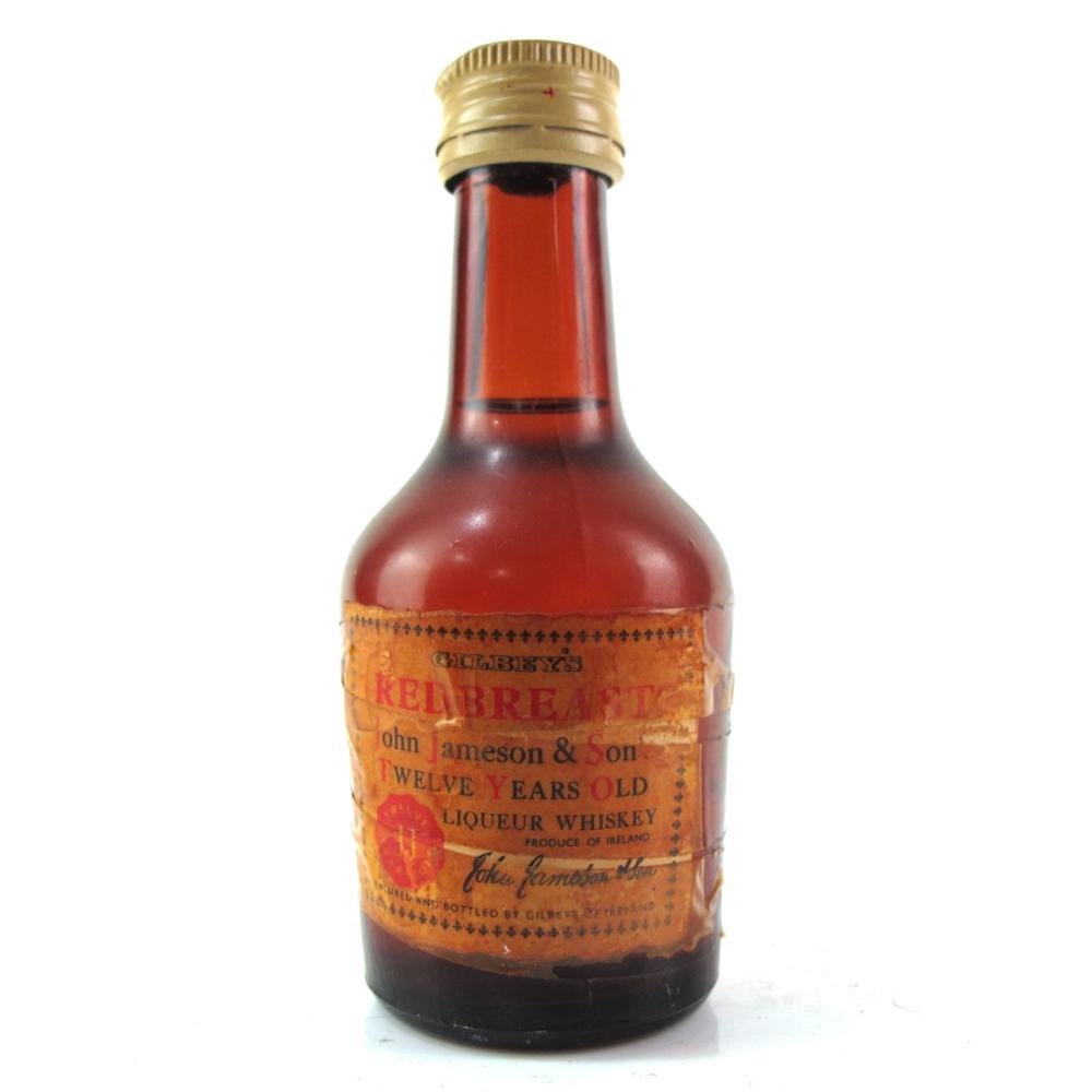 Redbreast 12 Year Old 1960s Miniature