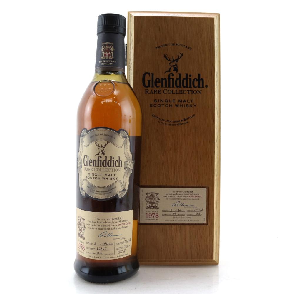 Glenfiddich 1978 Rare Collection 34 Year Old / Bottle No.2