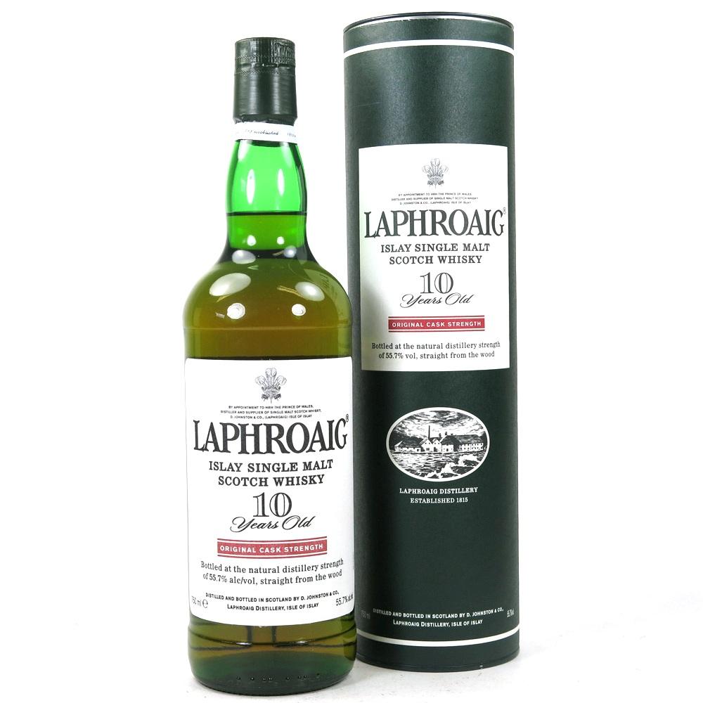 Laphroaig 10 Year Old Cask Strength US Import 75cl