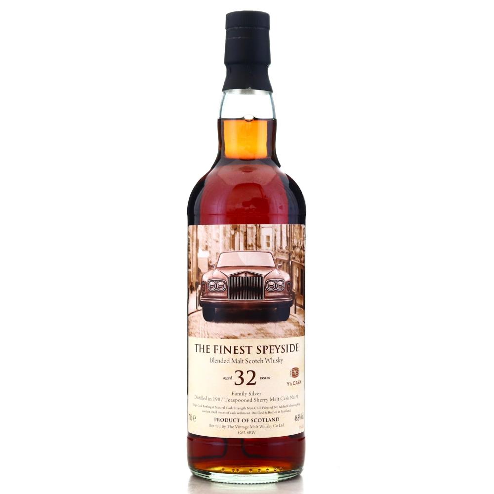 The Finest Speyside 1987 Vintage Malt Whisky Co. 32 Year Old Blended Malt