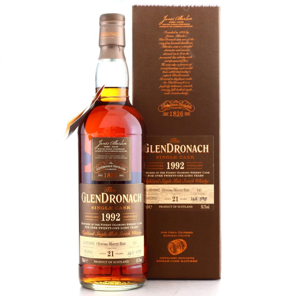 Glendronach 1992 Single Oloroso Cask 21 Year Old #145