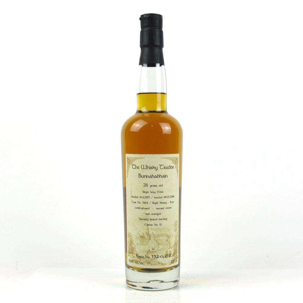 Bunnahabhain 1977 Whisky Trader 28 Year Old