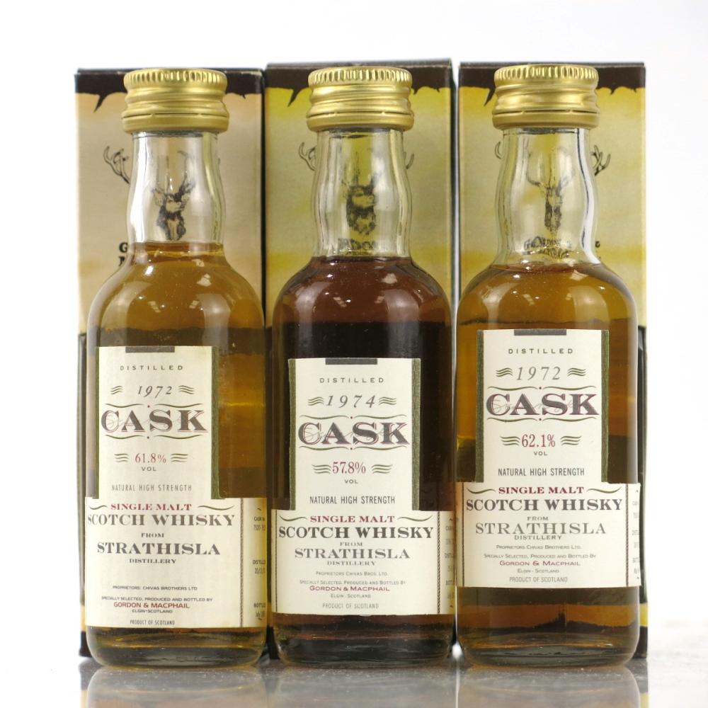 Strathisla Gordon and MacPhail Cask Strength Miniatures 3 x 5cl