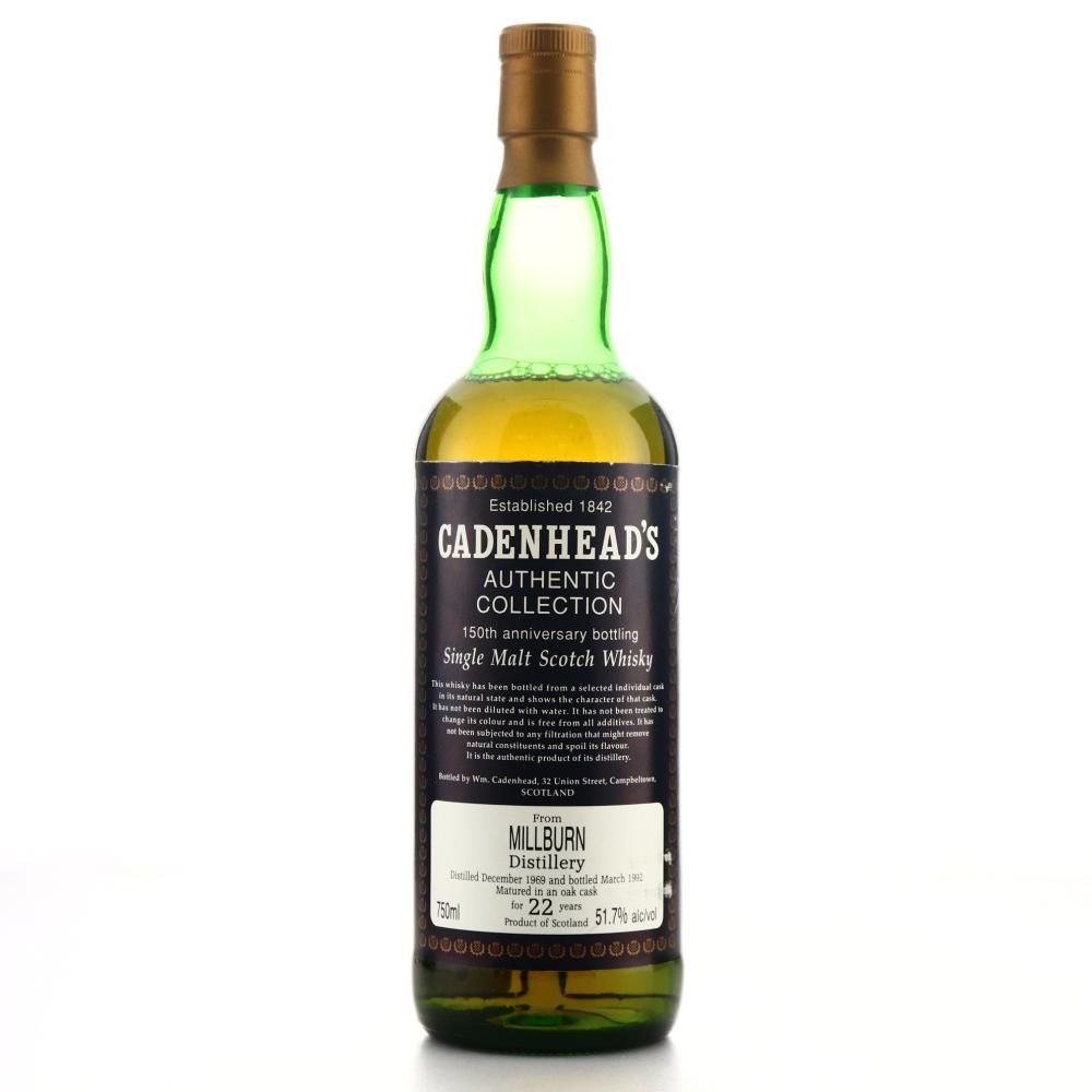 Millburn 1969 Cadenhead's 22 Year Old 75cl / 150th Anniversary