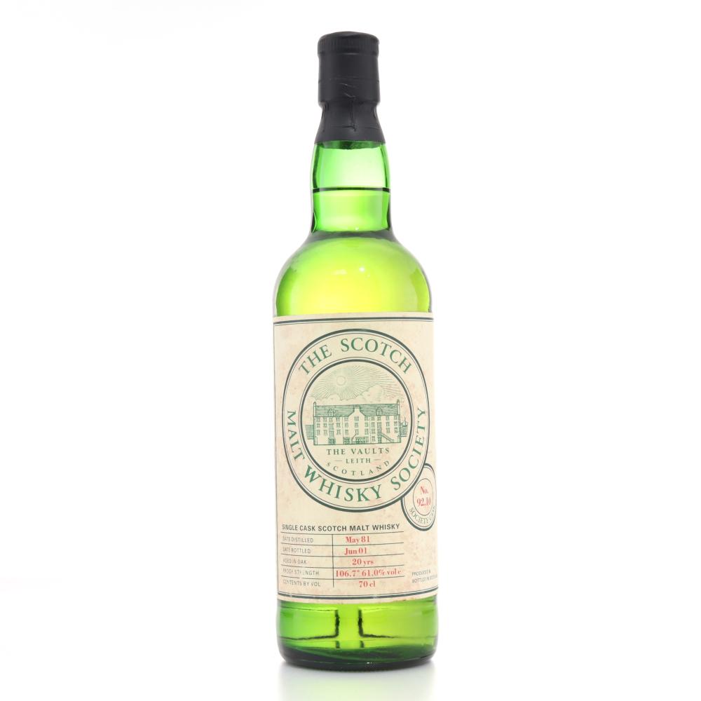 Lochside 1981 SMWS 20 Year Old 92.10