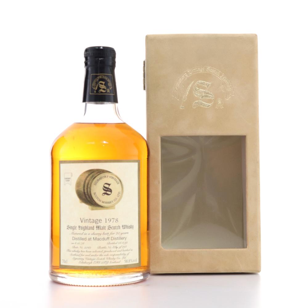 Macduff 1978 Signatory Vintage 20 Year Old