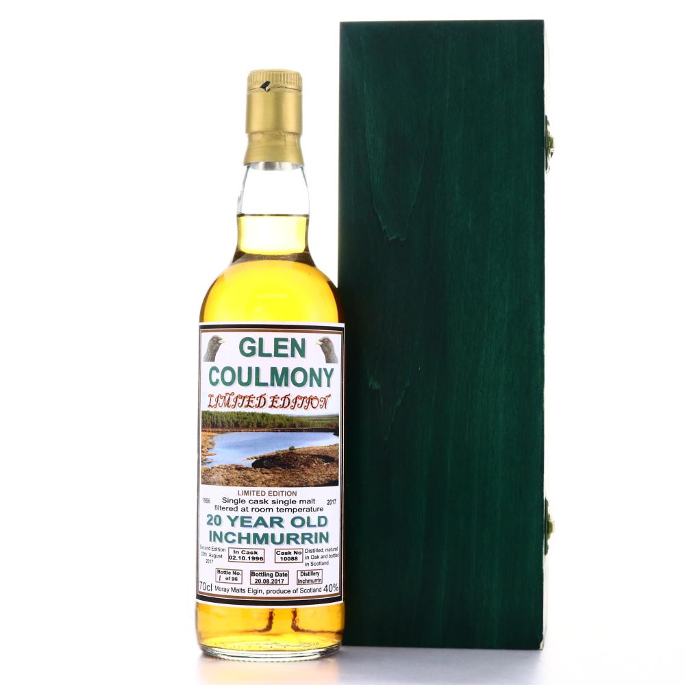 Inchmurrin 1996 Moray Malts 20 Year Old / Glen Coulmony