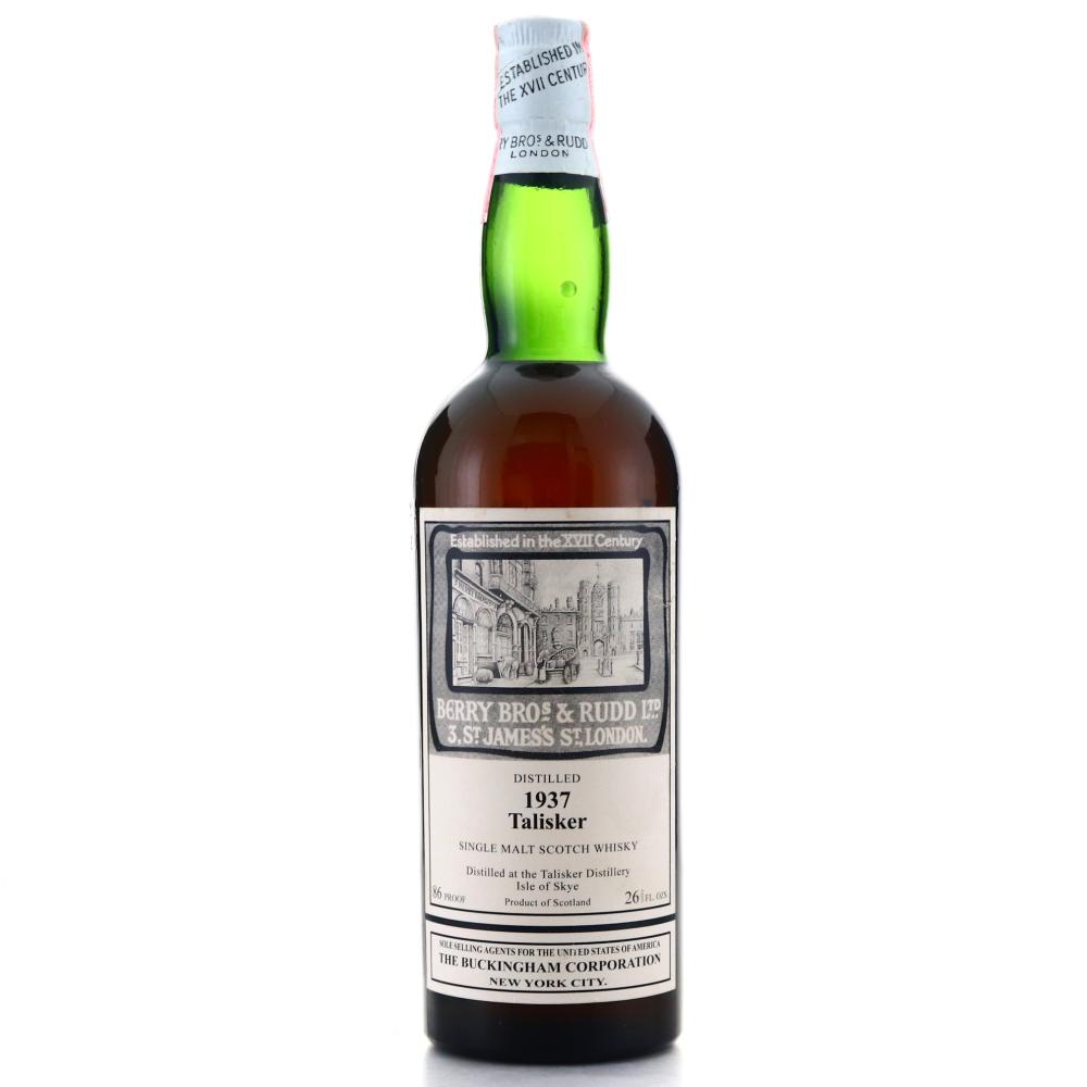 Talisker 1937 Berry Brothers and Rudd / US Import