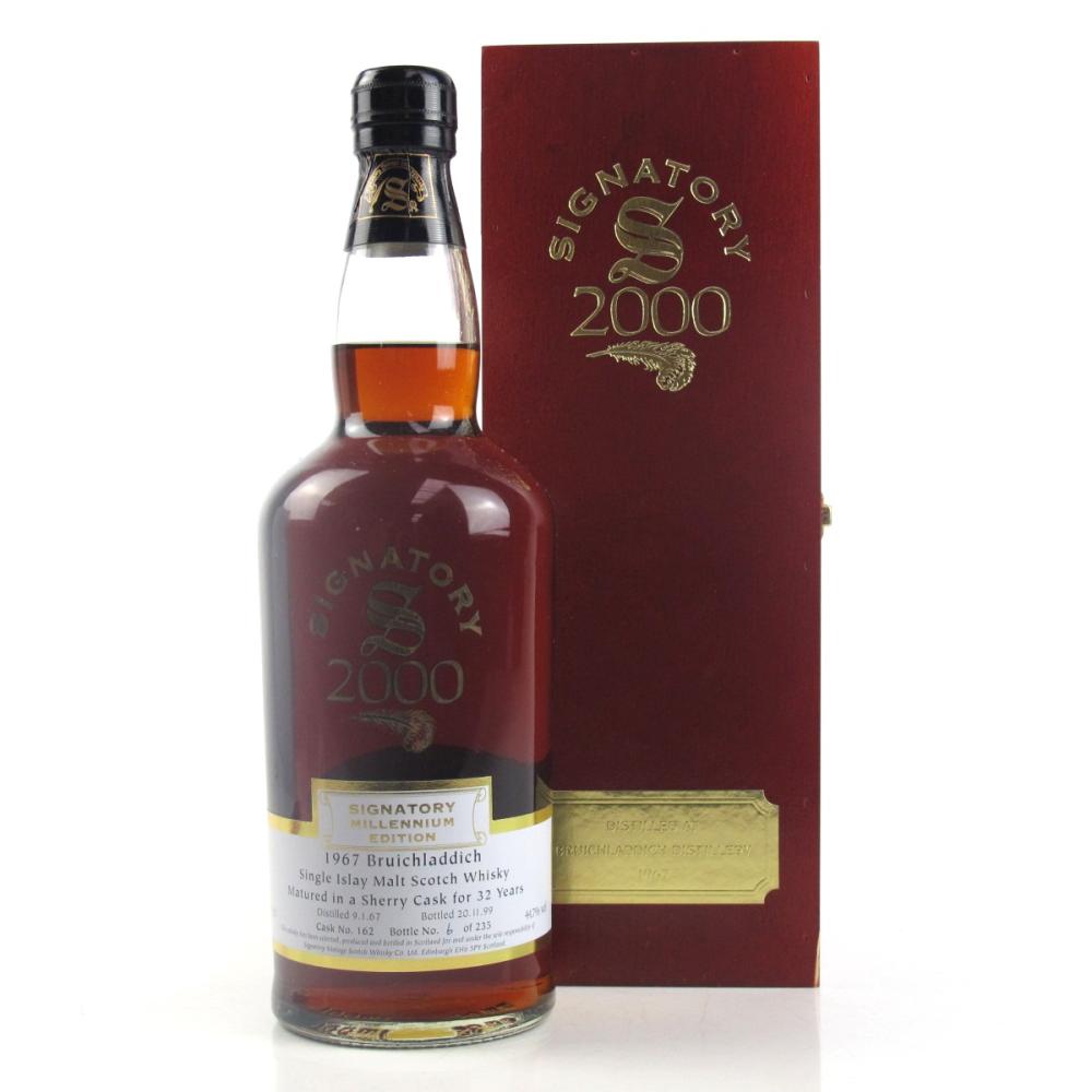 Bruichladdich 1967 Signatory Vintage Millennium Edition 32 Year Old