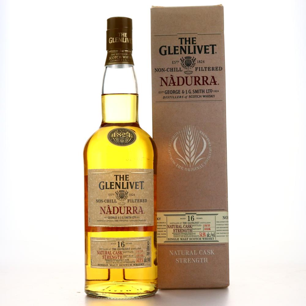 Glenlivet Nàdurra 16 Year Old Cask Strength Batch #1010K
