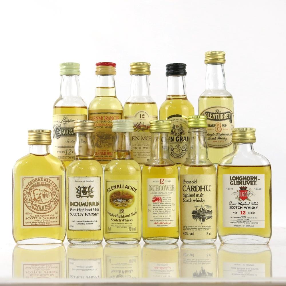 Highland & Speyside Miniature Selection x 11