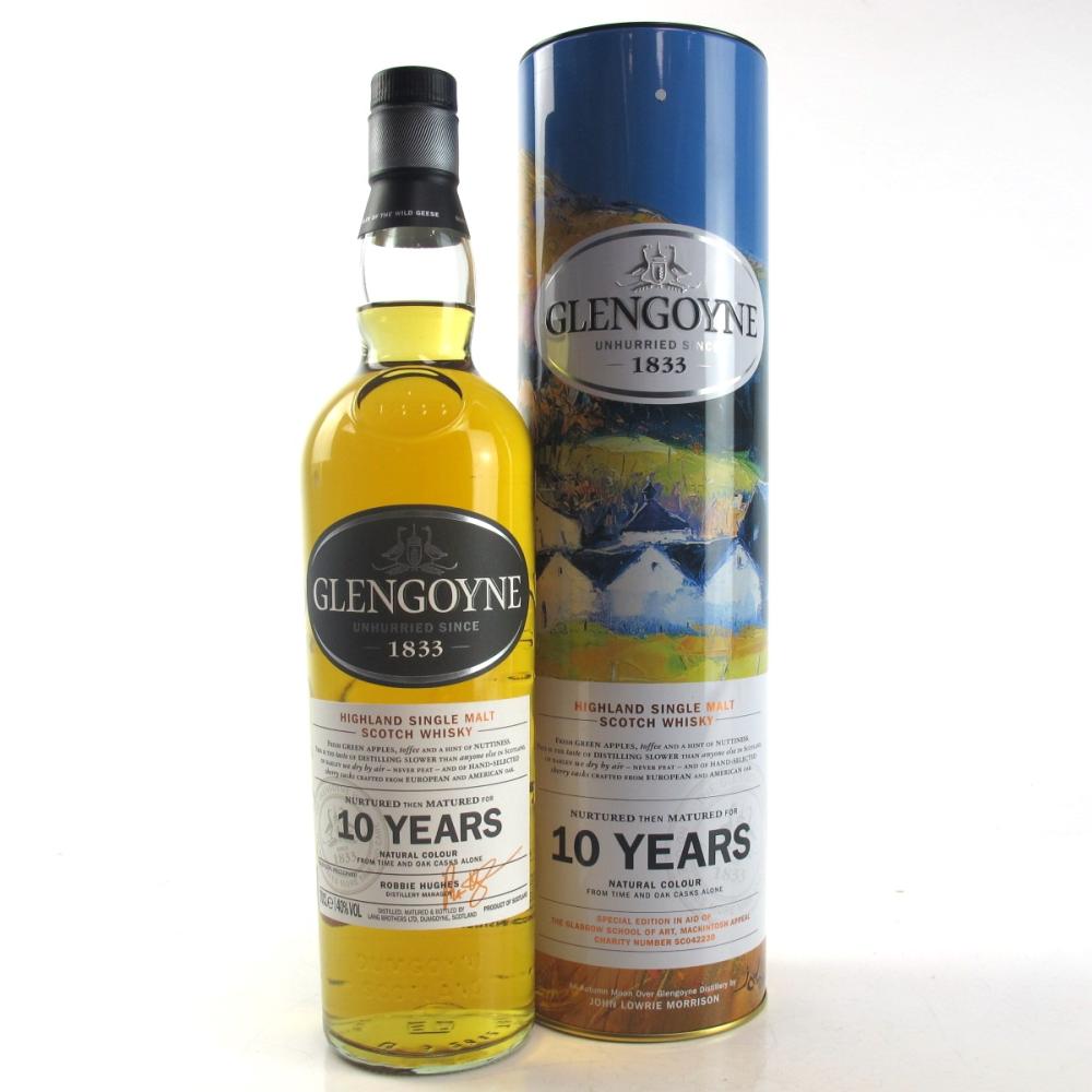 Glengoyne 10 Year Old Glasgow School of Art Mackintosh Appeal Special Edition
