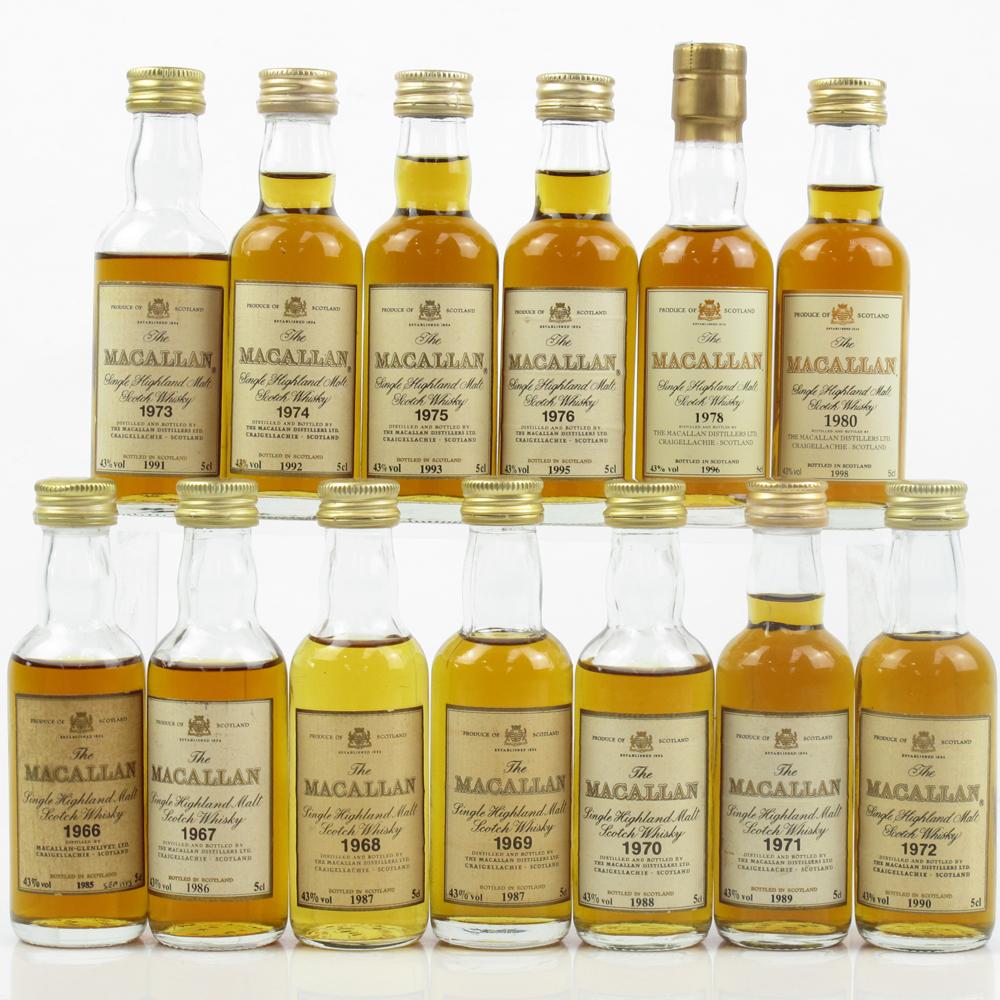 Macallan 18 Year Old Miniature Selection 13 x 5cl
