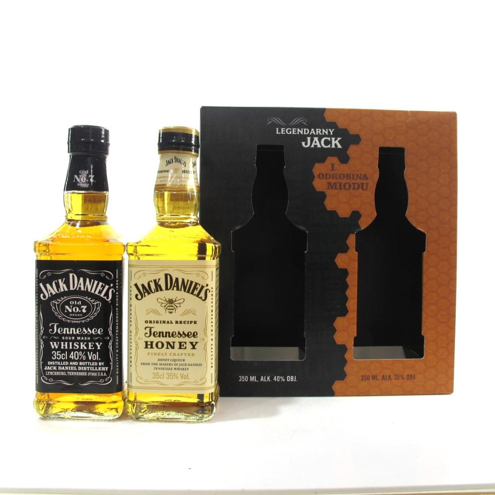 Jack Daniel's Legendarny Jack Gift Set / 2 x 35cl