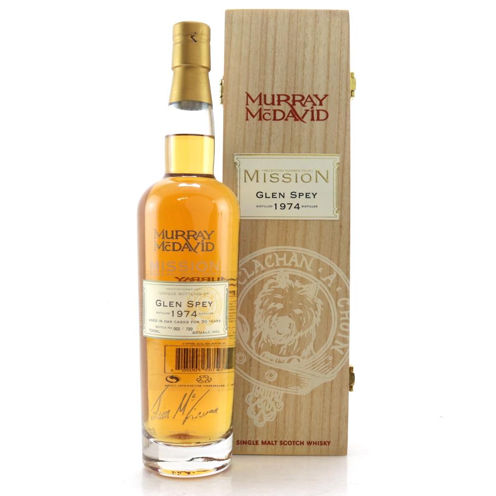 Glen Spey 1974 Murray McDavid 30 Year Old / Bottle No. 2