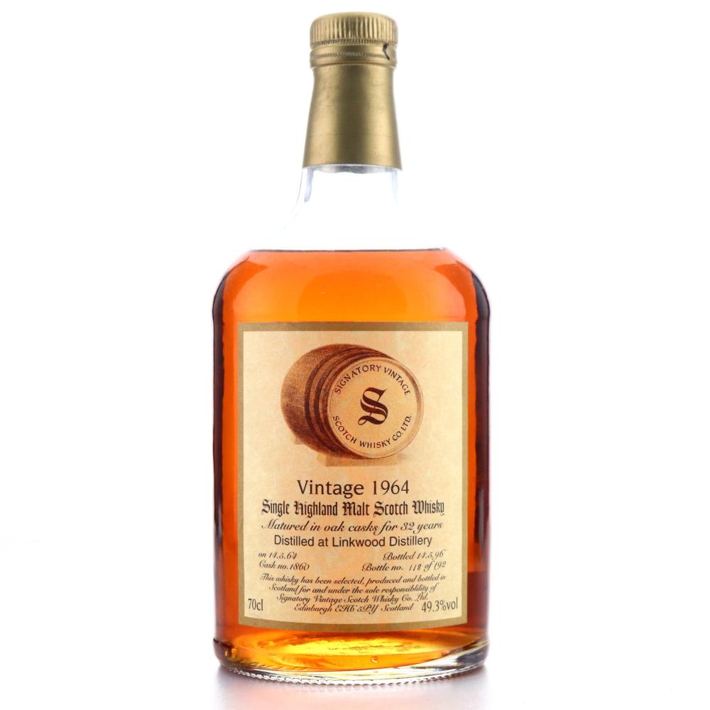 Linkwood 1964 Signatory Vintage 32 Year Old