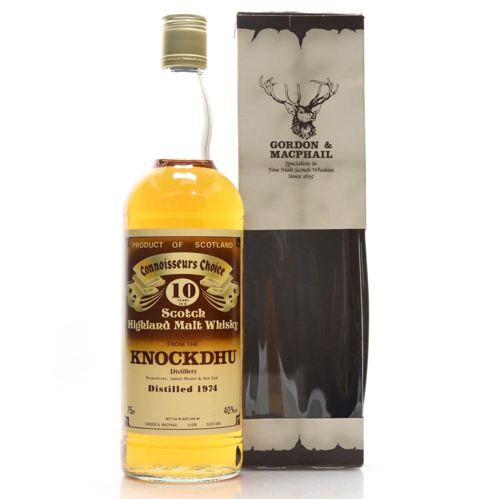 Knockdhu 1974 Gordon and MacPhail 10 Year Old