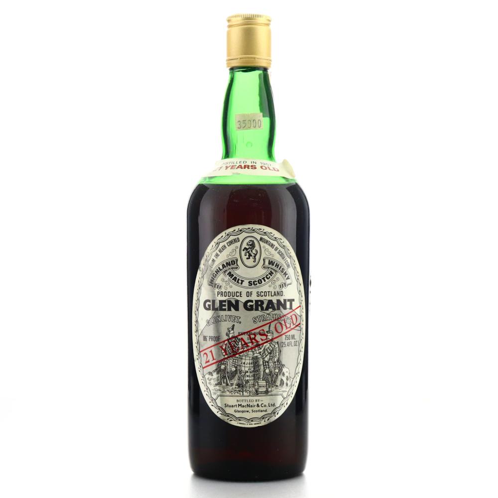 Glen Grant 1957 Stuart MacNair 21 Year Old / US Import