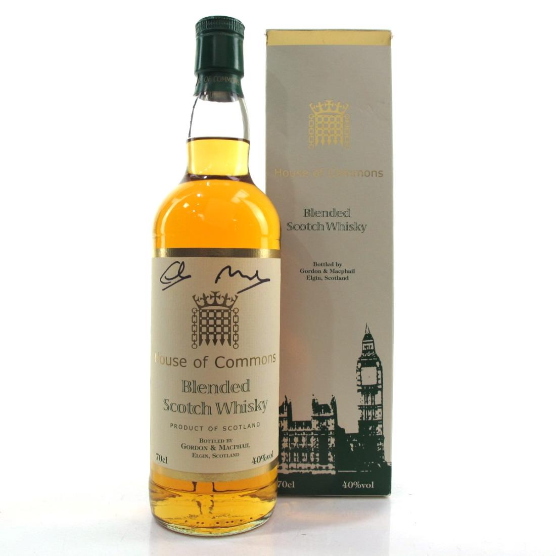 House of Commons Scotch / Signed Whisky | Whisky Auctioneer