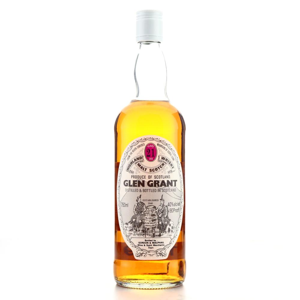 Glen Grant 21 Year Old Gordon and MacPhail 75cl / US Import