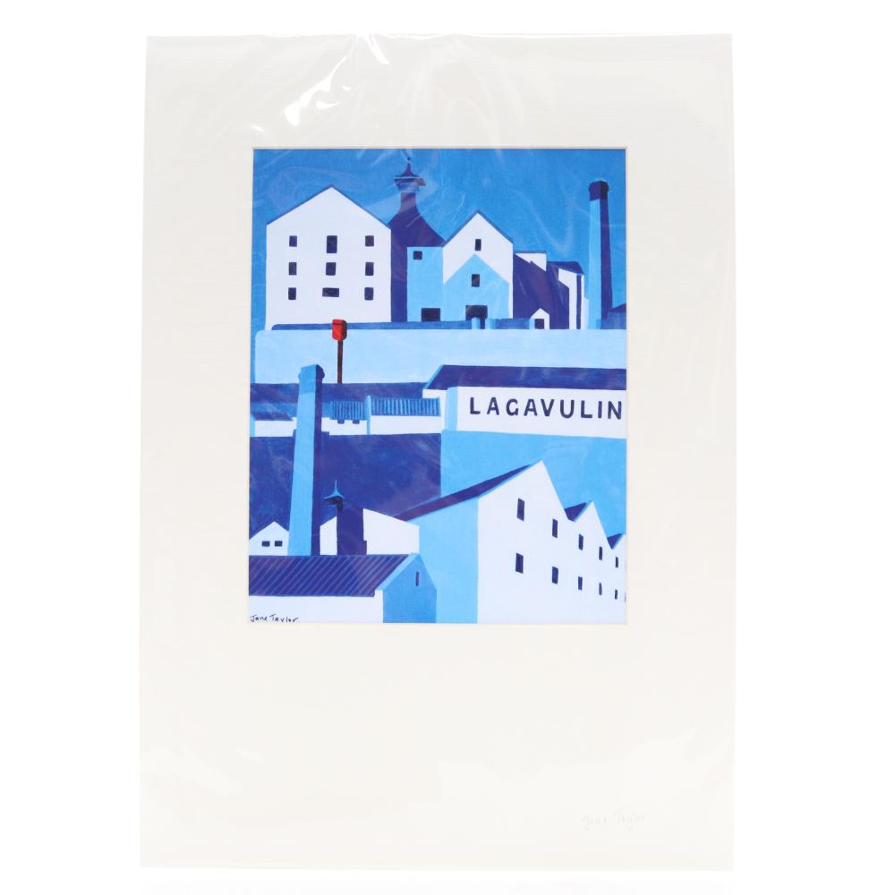 Lagavulin Distillery Print by Jane Taylor
