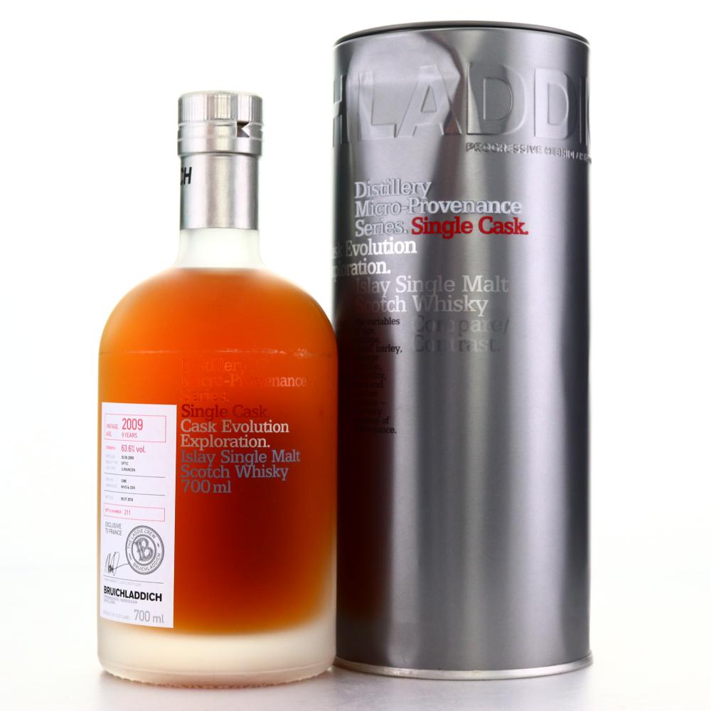 Bruichladdich 2009 Micro Provenance Single Cask 9 Year Old #3386 / France