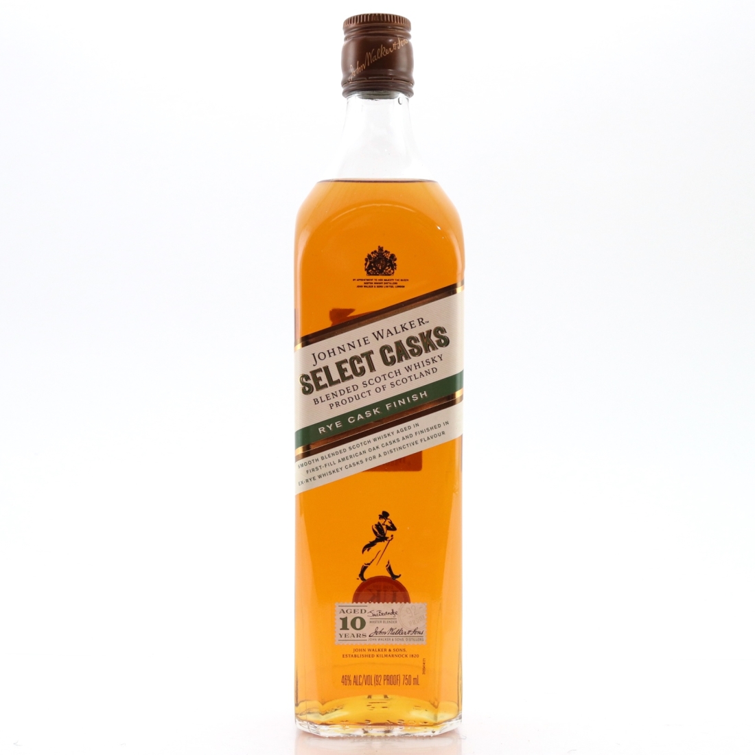 Johnnie Walker Select Casks 10 Year Old 75cl / Rye Cask Finish US Import