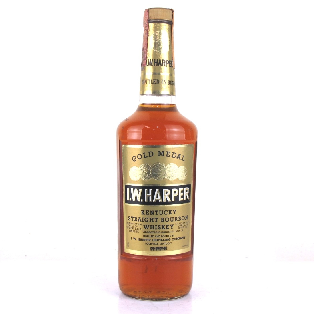 I.W. Harper Gold Medal Bourbon 1970s