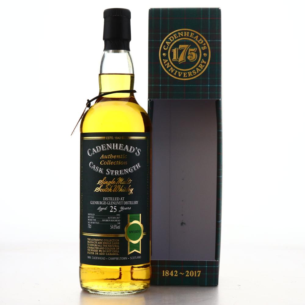 Glenburgie 1992 Cadenhead's 25 Year Old