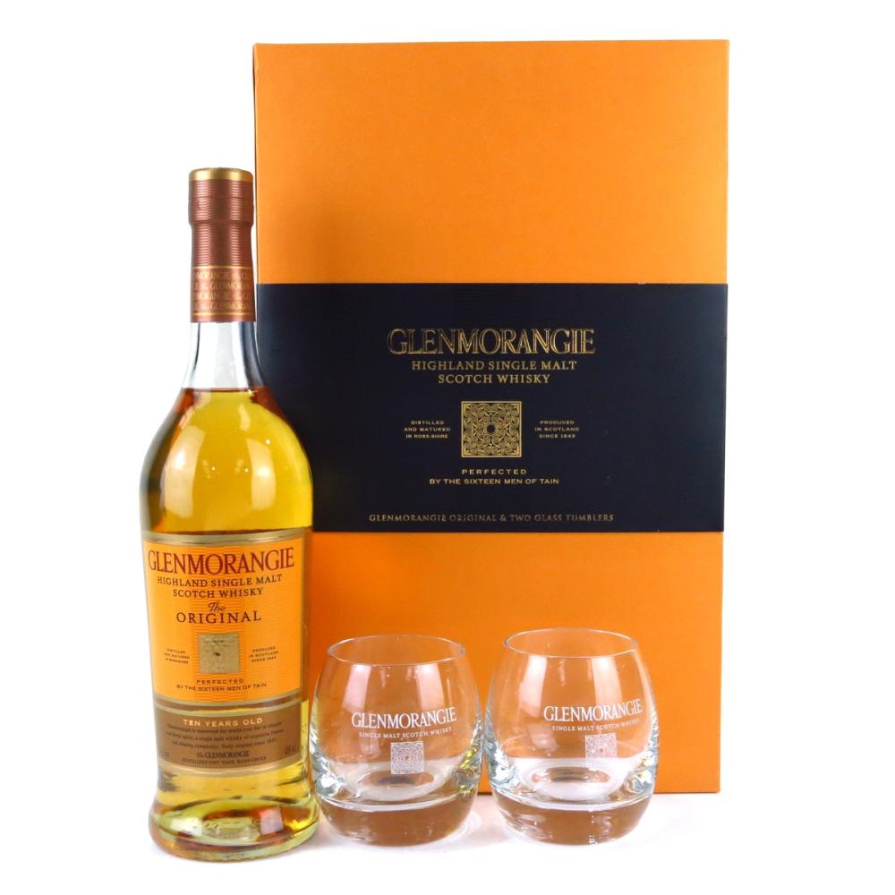 Glenmorangie Original 10 Year Old / with Glasses x 2