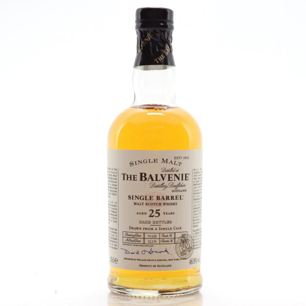 Balvenie 1974 Single Barrel 25 Year Old #3207 20cl