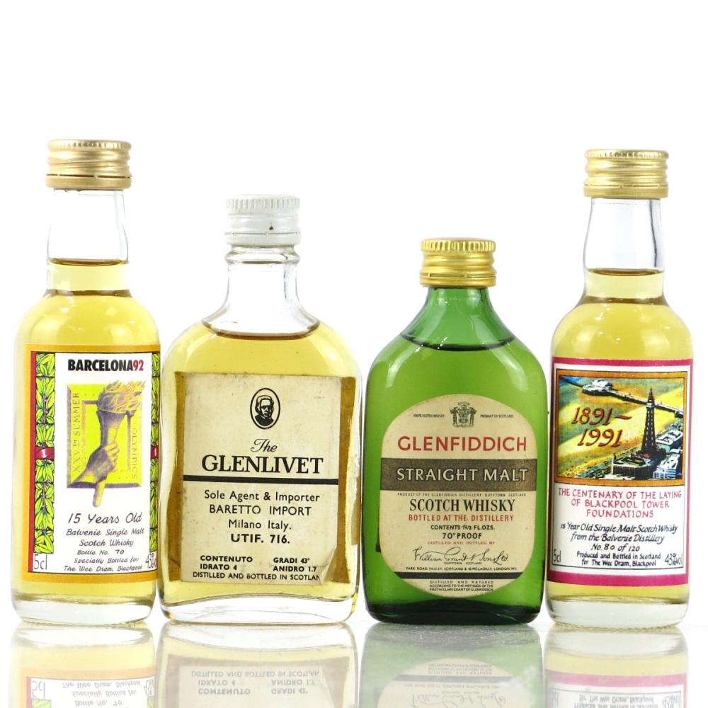 Speyside Miniature Selection x 4