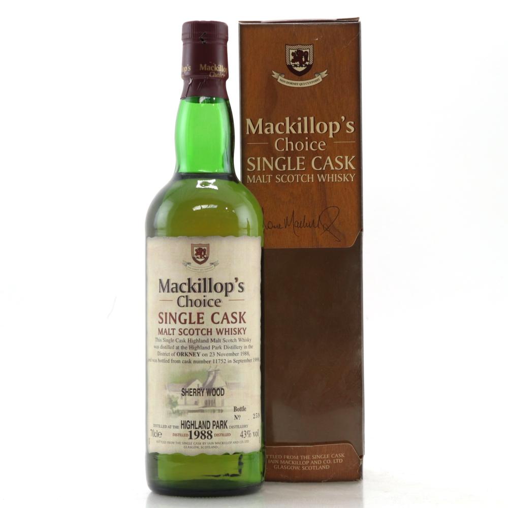 Highland Park 1988 Mackillop's Choice Sherry Wood