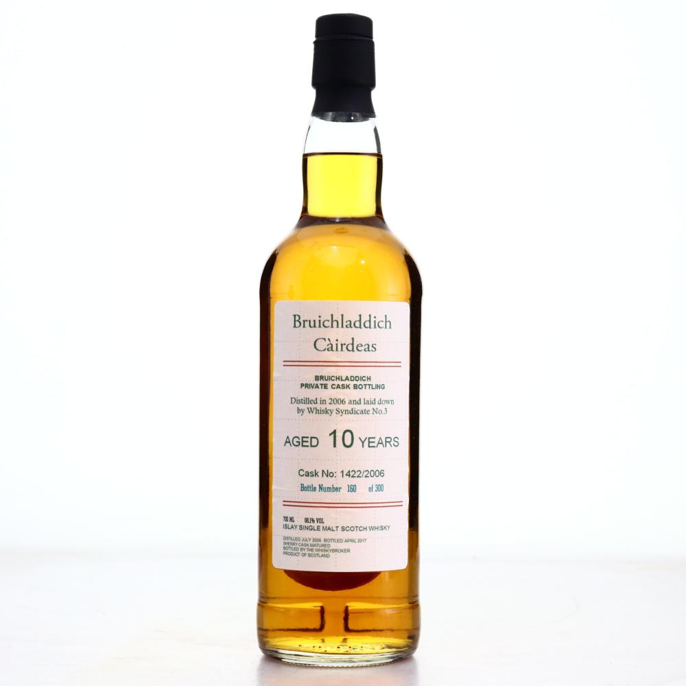 Bruichladdich 2006 Private Sherry Cask 10 Year Old #1422 / Càirdeas 