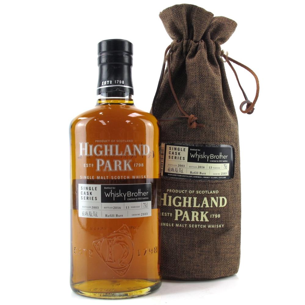 Highland Park 2003 Single Cask 13 Year Old #2103 75cl / Whisky Brother South African Import