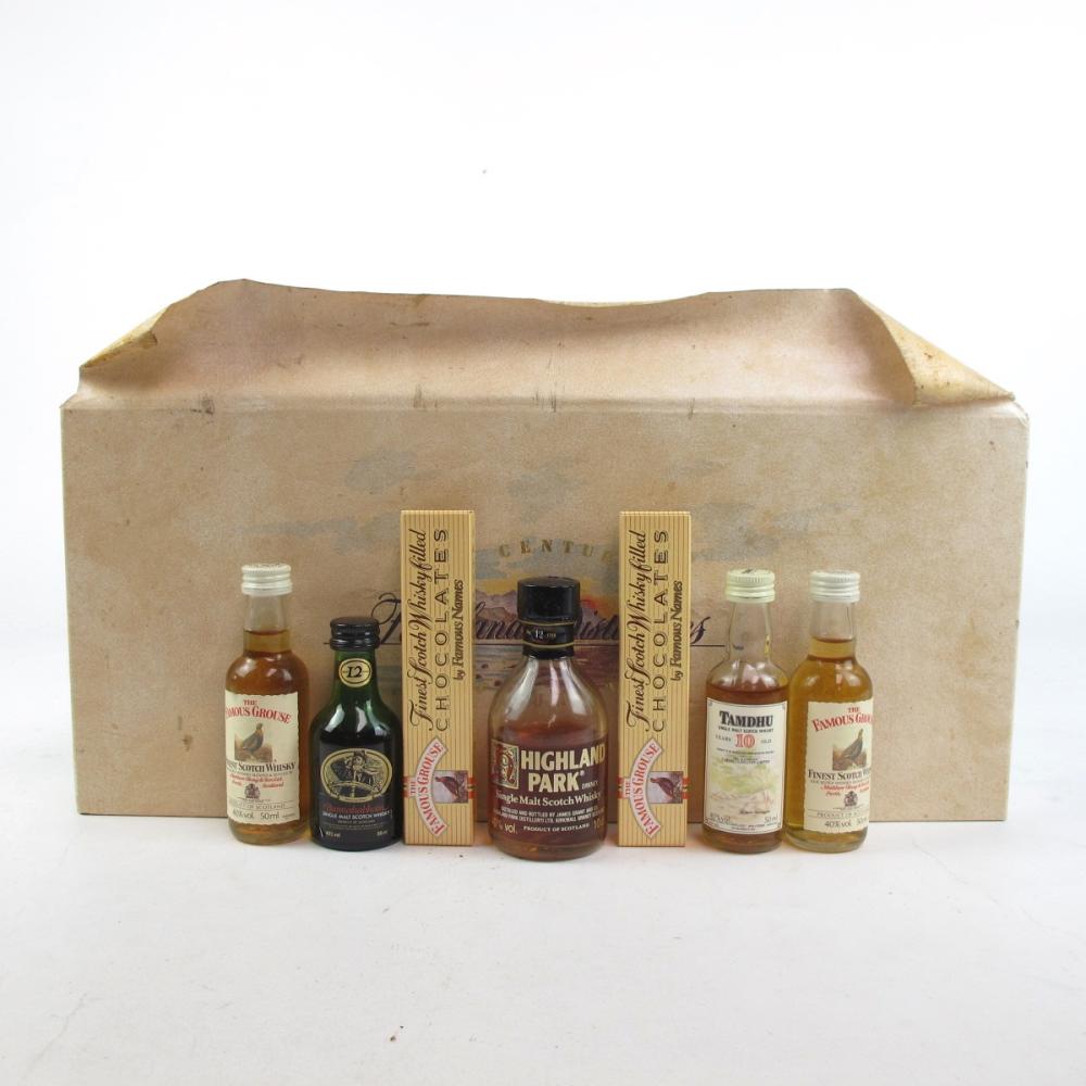 Highland Distilleries Century Quality Gift Pack 5 x 5cl / Including Highland Park 10 Year Old Screen Print