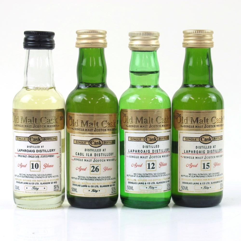 Douglas Laing Islay Miniature Selection 4 x 5cl / Featuring Laphroaig