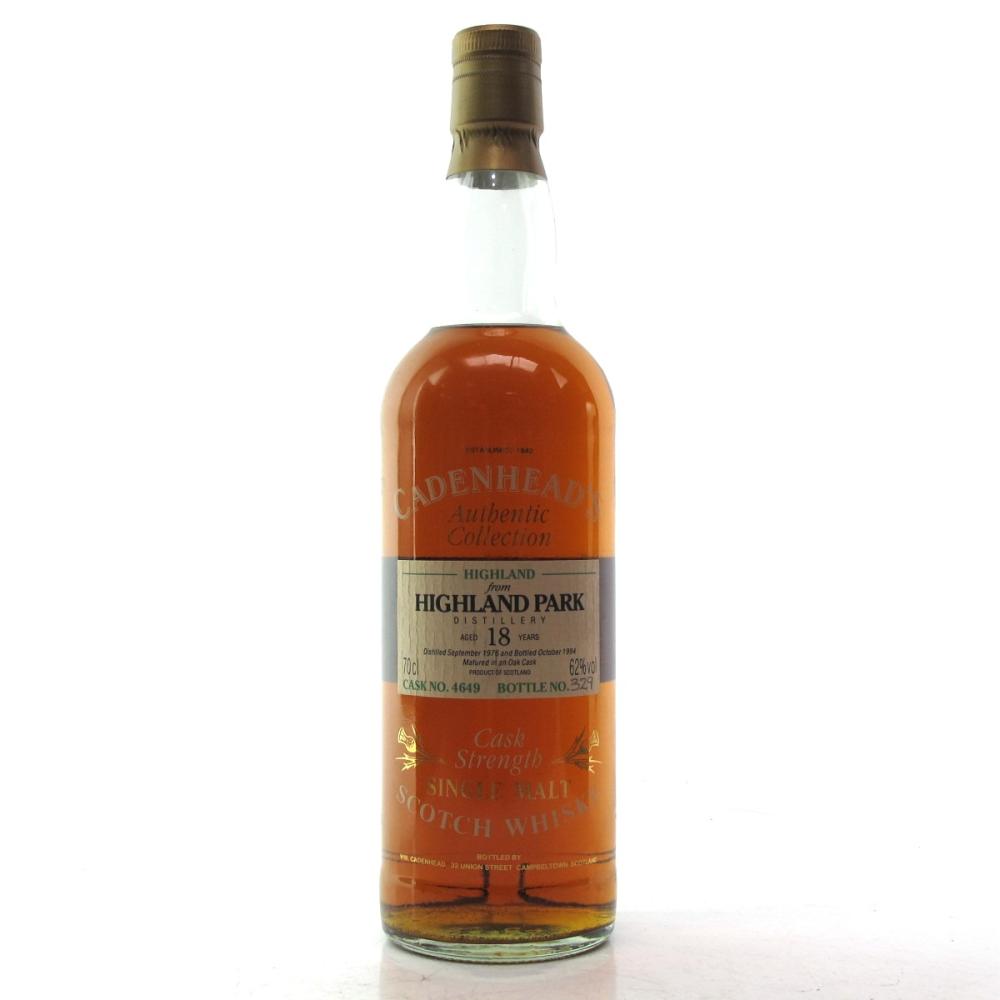 Highland Park 1976 Cadenhead's 18 Year Old