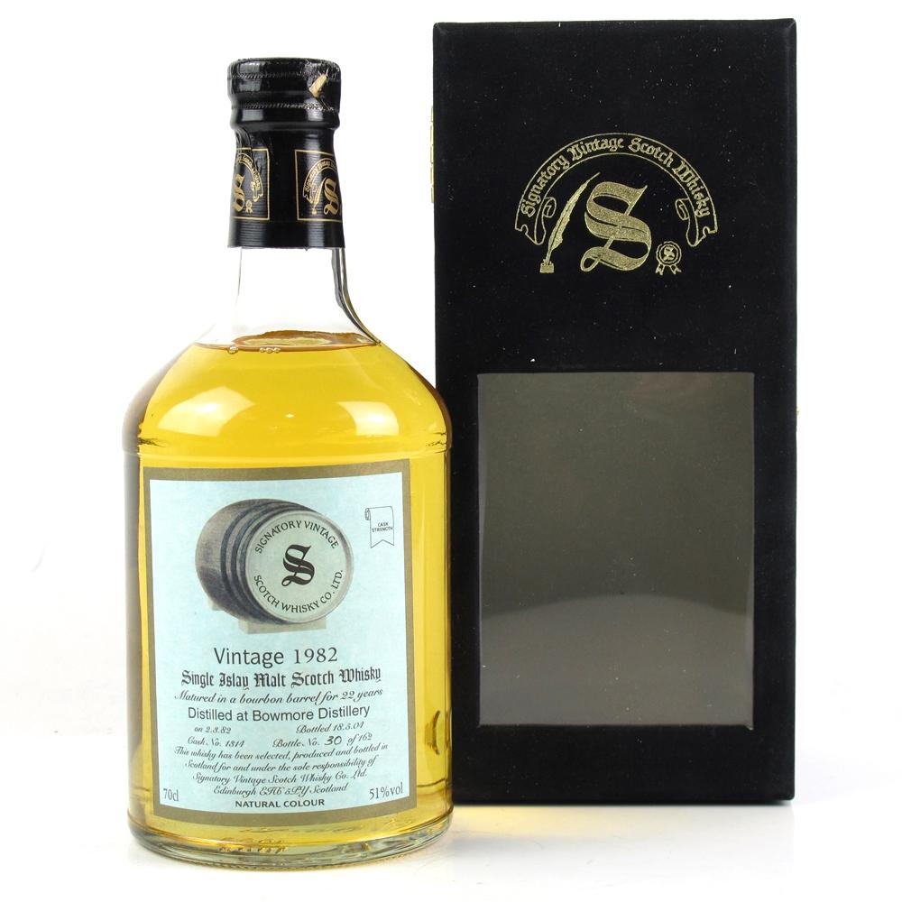 Bowmore 1982 Signatory Vintage 22 Year Old