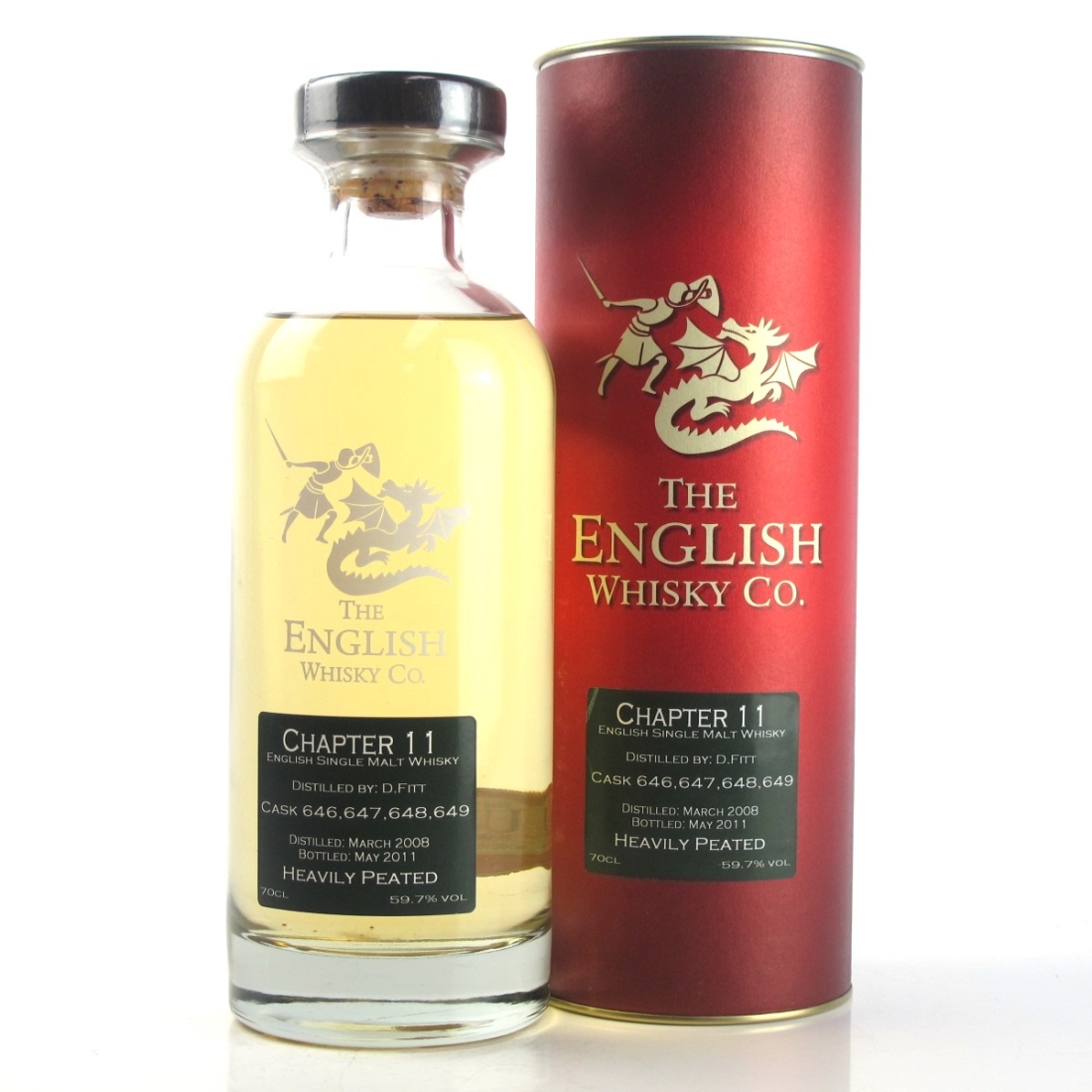 English Whisky Co Chapter #11 / Heavily Peated