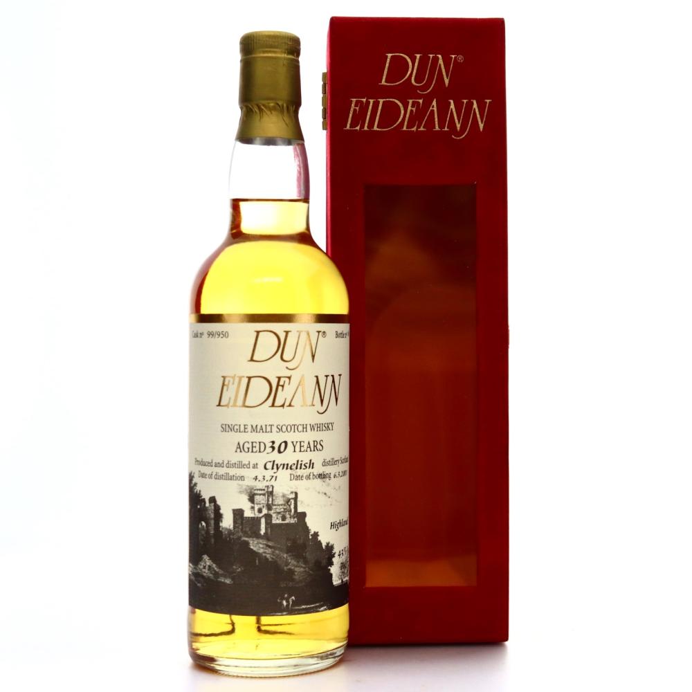 Clynelish 1971 Dun Eideann 30 Year Old