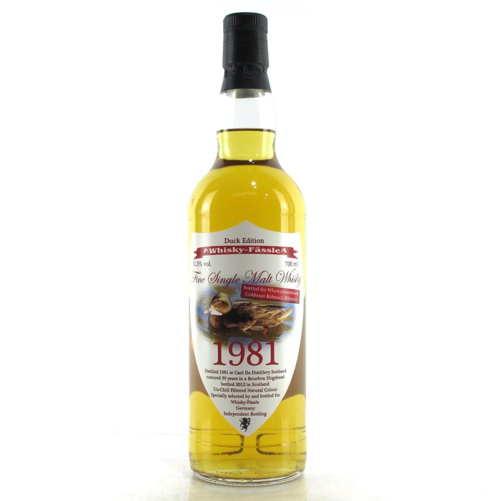 Caol Ila 1981 Whisky-Faessle 30 Year Old / Whiskystammtisch