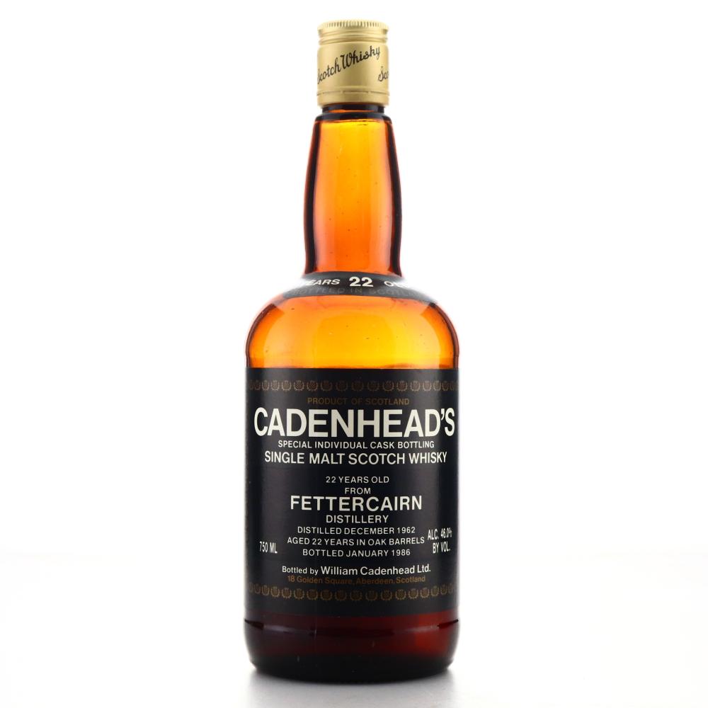 Fettercairn 1962 Cadenhead's 22 Year Old