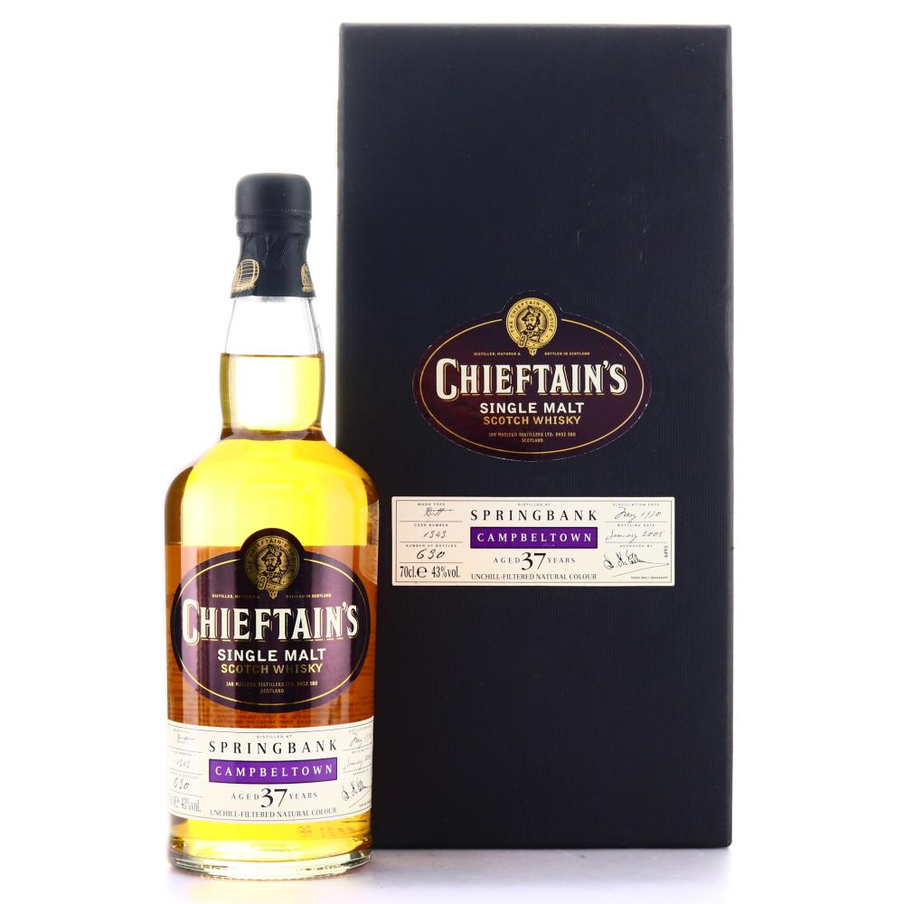 Springbank 1970 Chieftain's 37 Year Old
