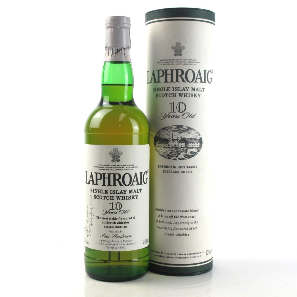 Laphroaig 10 Year Old / Iain Henderson Retirement