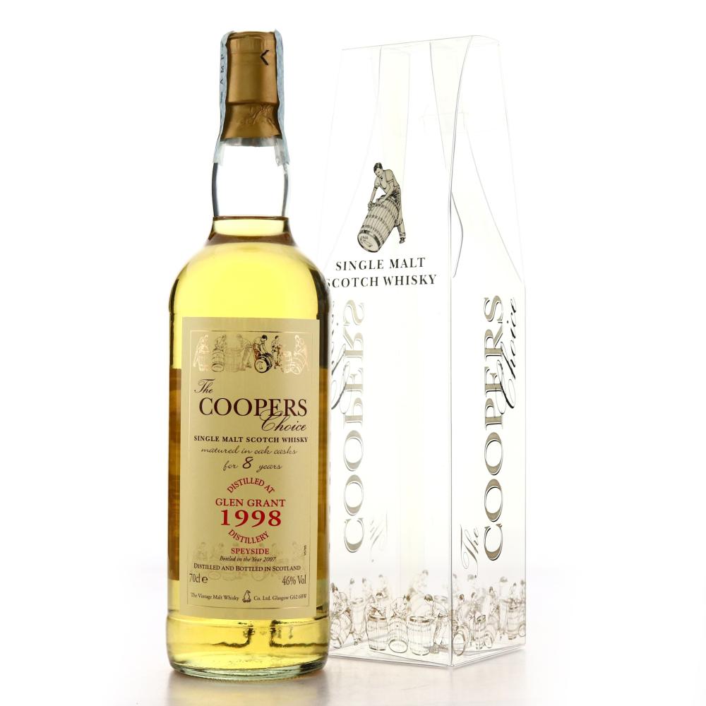 Glen Grant 1998 Cooper's Choice 8 Year Old