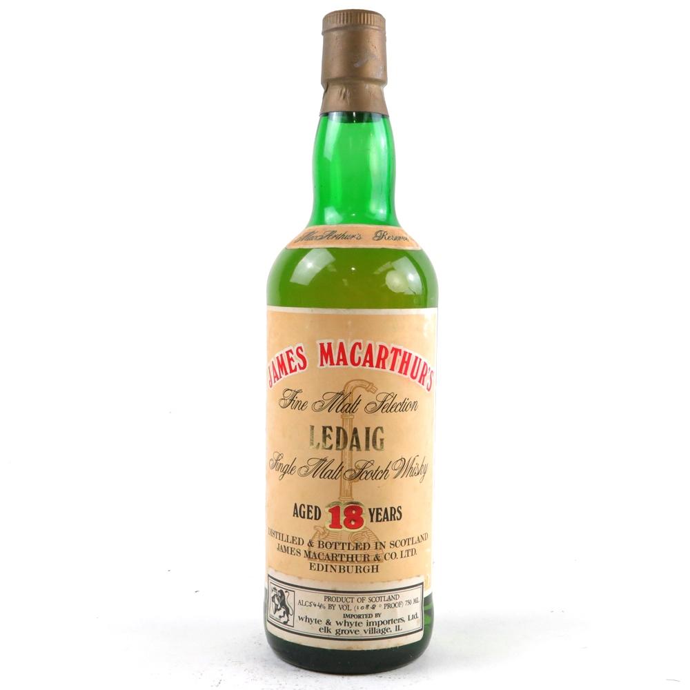 Ledaig 1972 James MacArthur 18 Year Old 75cl / US Import