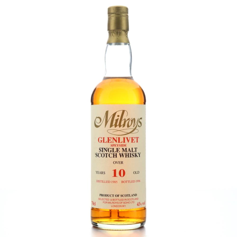 Glenlivet 1985 Milroys 10 Year Old