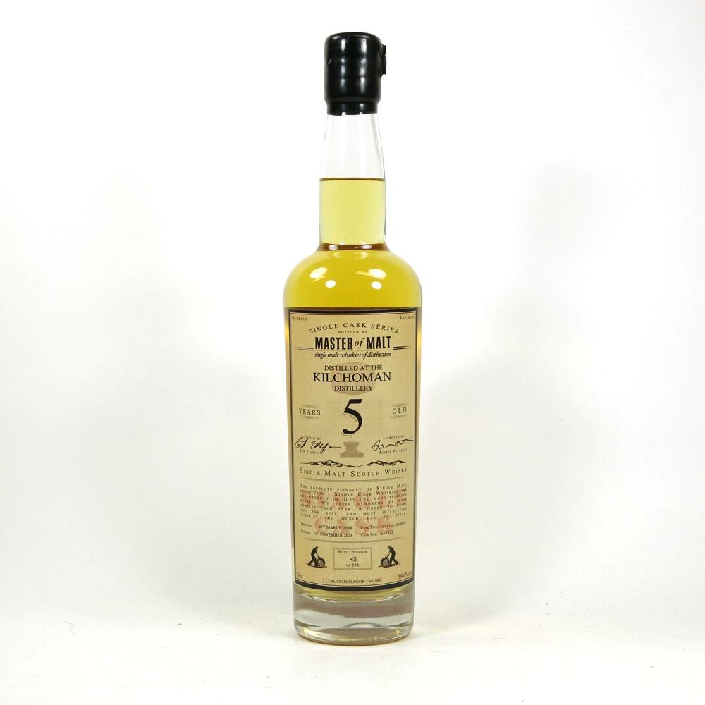 Kilchoman 2008 Master Of Malt 5 Year Old