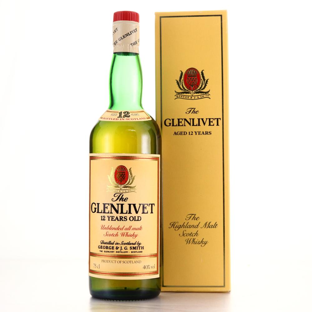 Glenlivet 12 Year Old 1980s 